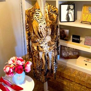 Marc Bower Stretch Dress in Leopard